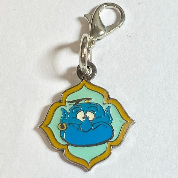 Vintage Disney Aladdin Genie Jasmine Clip On Charm Zipper Pull Purse Signed - Picture 3 of 9